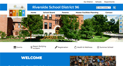 Desktop Screenshot of district96.org